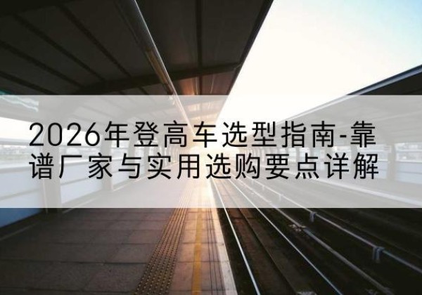 永春登高车厂家推荐-2026年登高车选型指南-靠谱厂家与实用选购要点详解